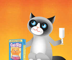 FREE SAMPLE of delicious Cat-Sip