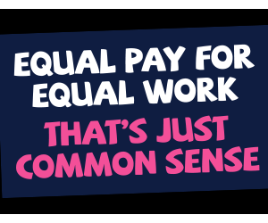 Free Equal Pay sticker