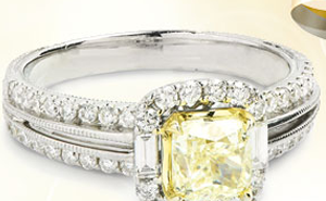 Win a one carat yellow diamond ring!