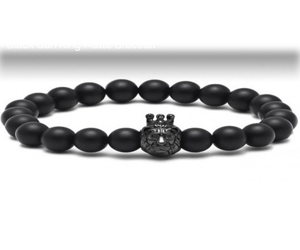 win-black-gun-king-matte-bracelet