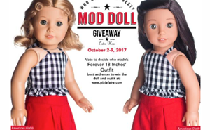 Win An 18 Inch American Girl Doll & Custom Outfit