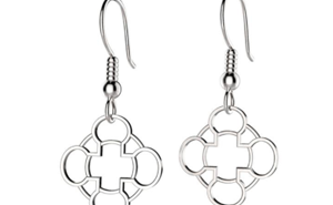 Win A Pair of Quatrefoil Earrings